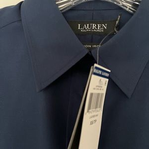 Lauren Ralph Lauren Black Label Navy Shirt XS